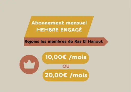 Abonnement mensuel - Tarif normal